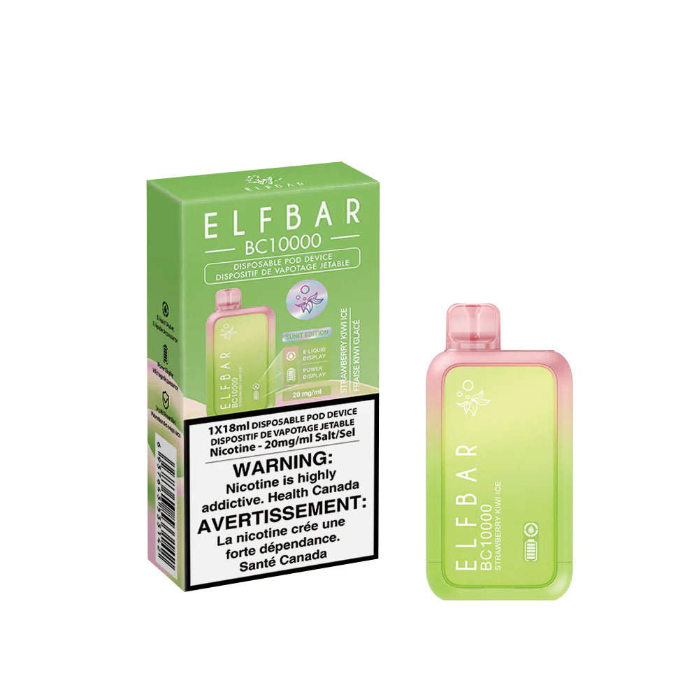 ELFBAR BC10000 STRAWBERRY KIWI ICE