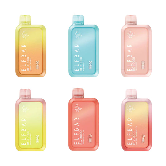 ELFBAR BC10000 DISPOSABLE VAPE Mixed package(Buy 5 Get 1 Free) 6 Pieces