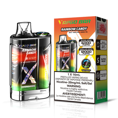 VAPGO BAR RAINBOW CANDY