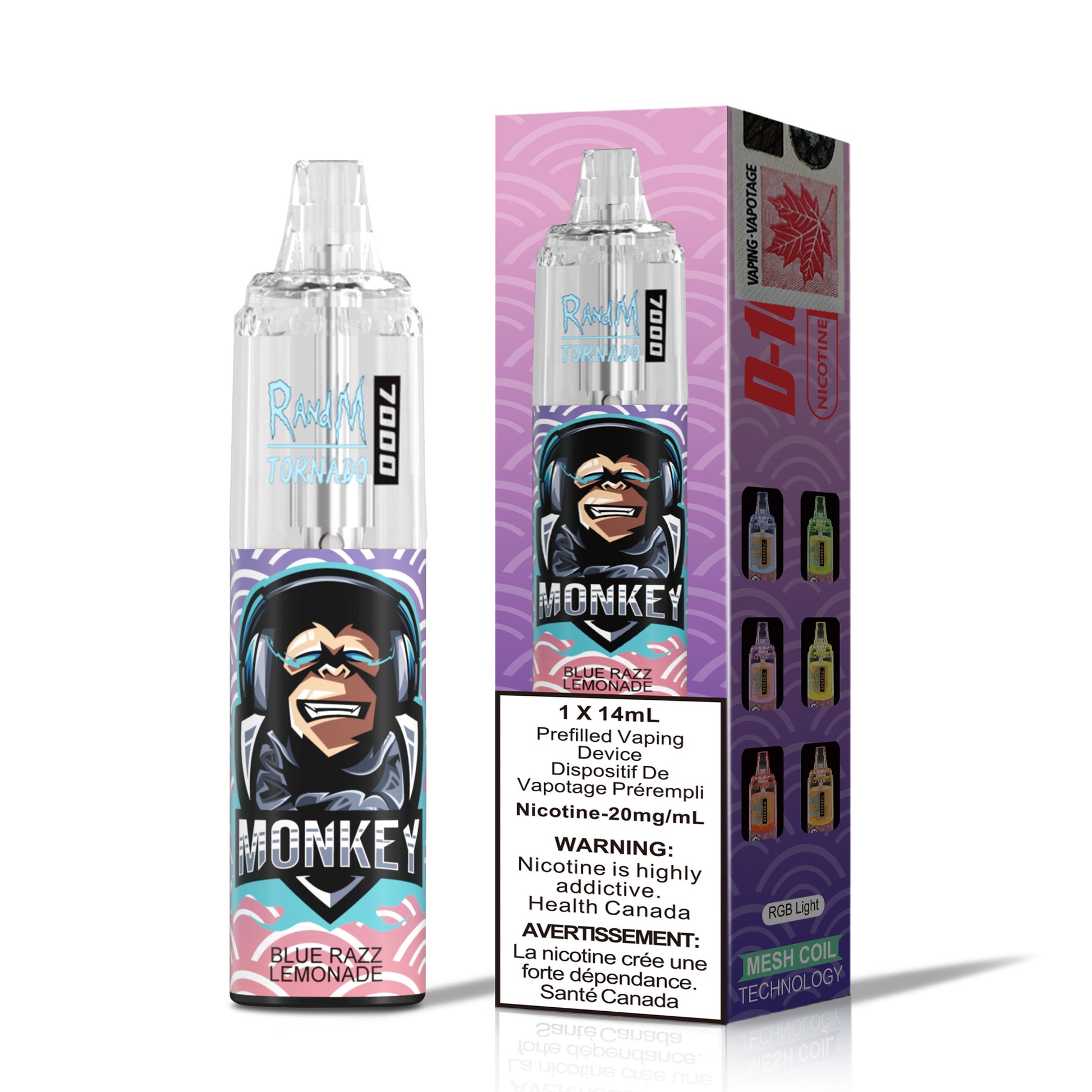 TORNADO 7000 BLUE RAZZ LEMONADE
