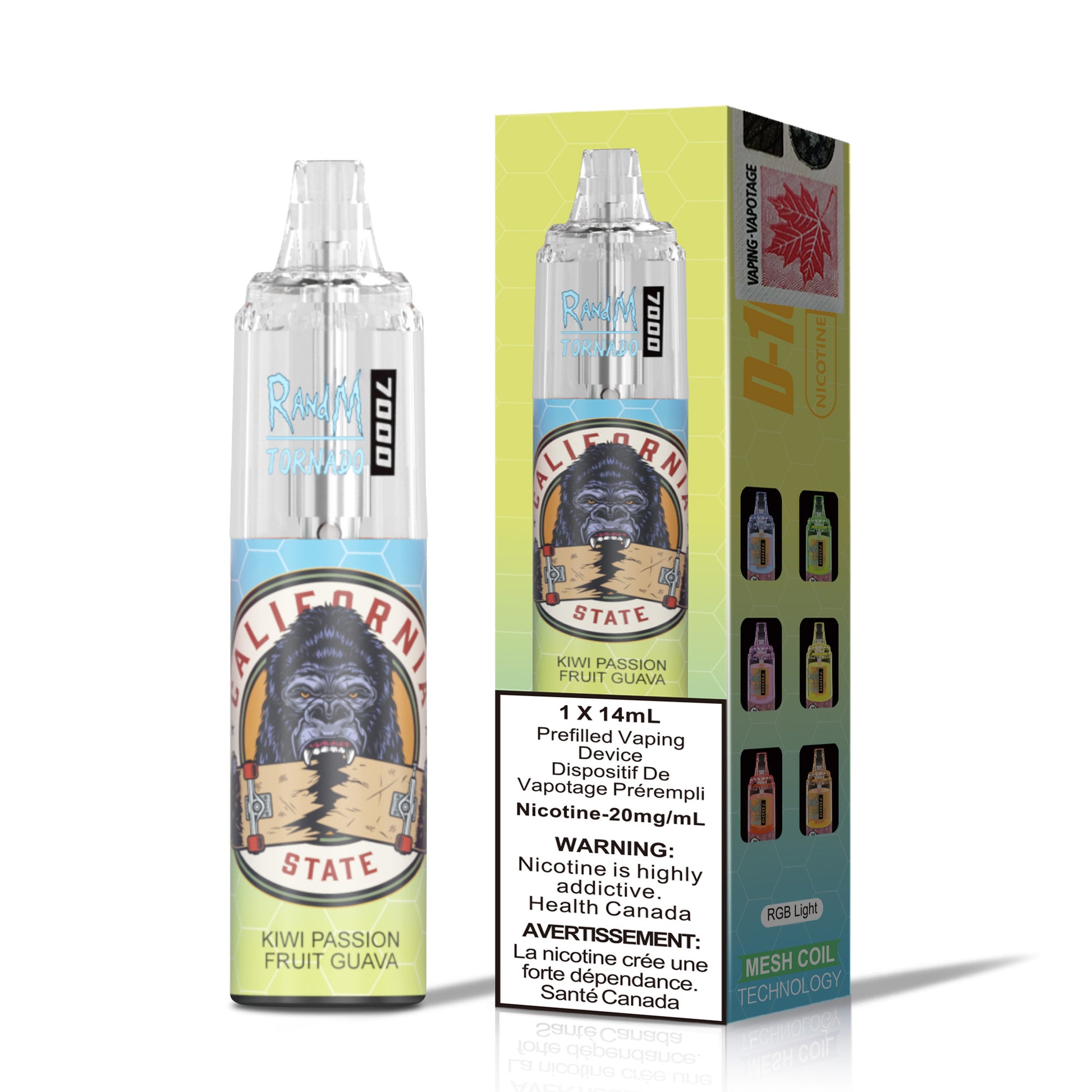 TORNADO 7000 KIWI PASSION FRUIT GUAVA