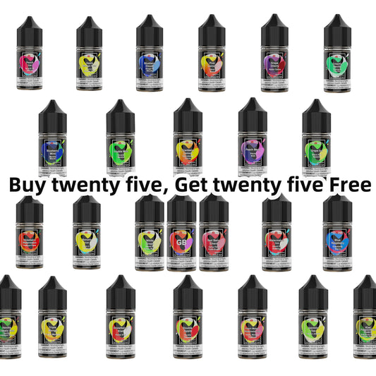 YOONE E-Liquid 30mL (ON NEW STAMP) Mixed package(Buy Twenty Five Get Twenty Five) Free
