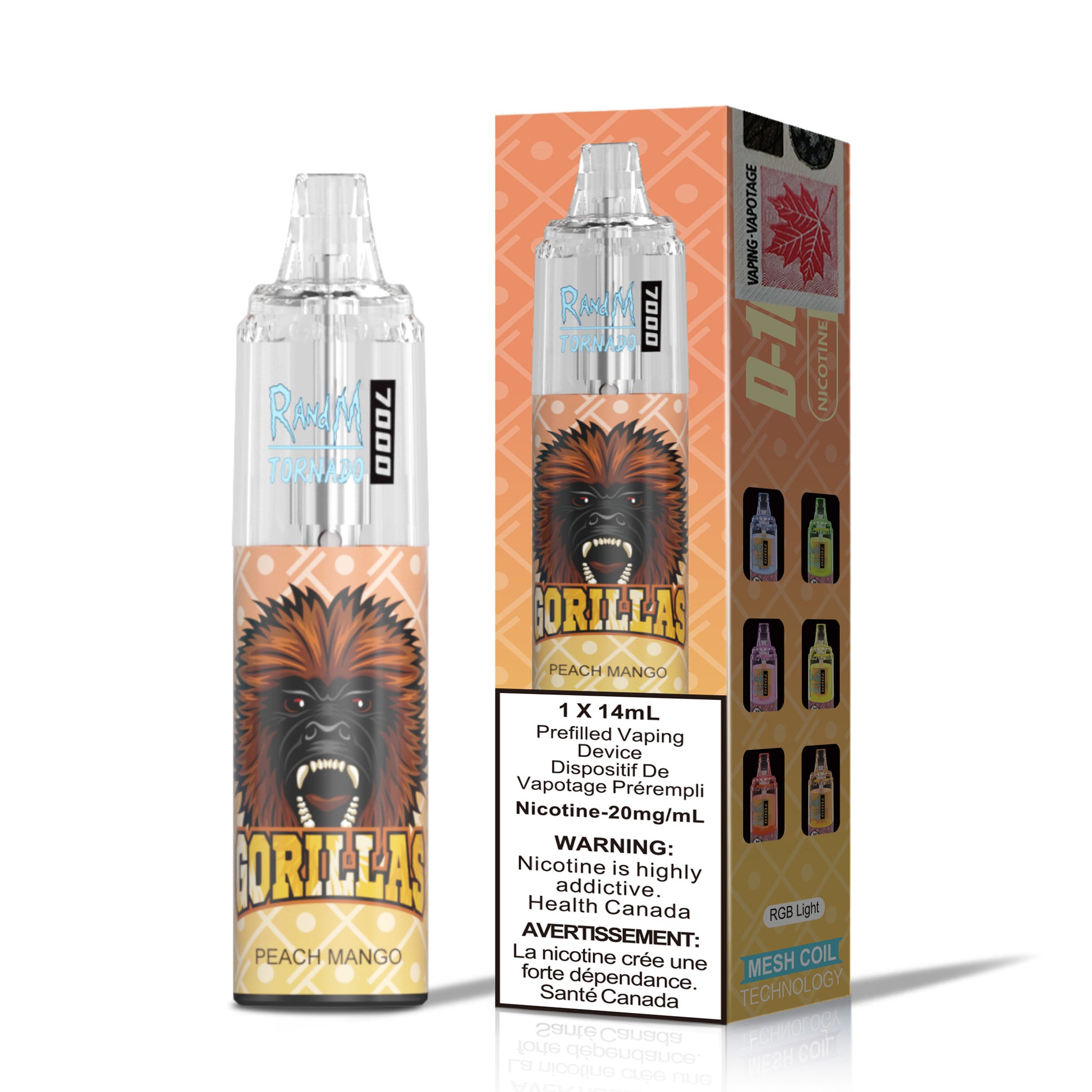 TORNADO 7000 PEACH MANGO