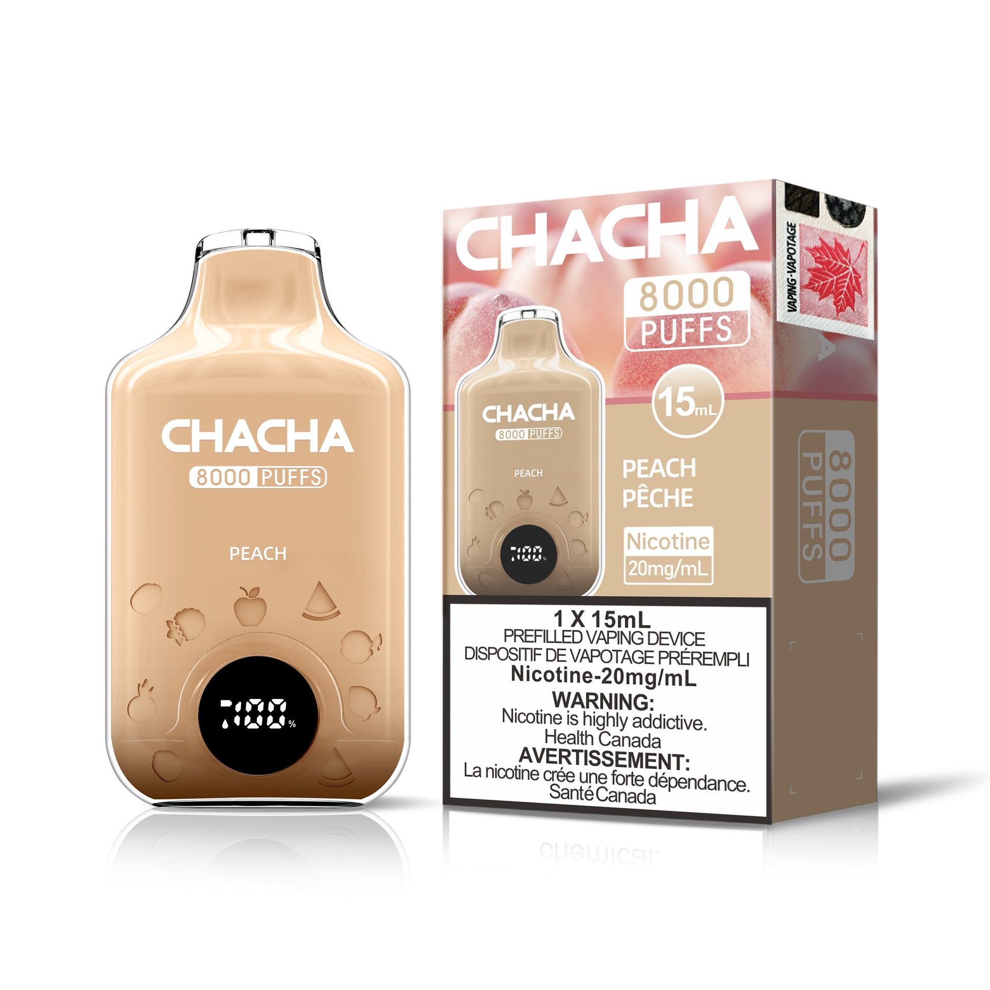 CHACHA 8000 PEACH