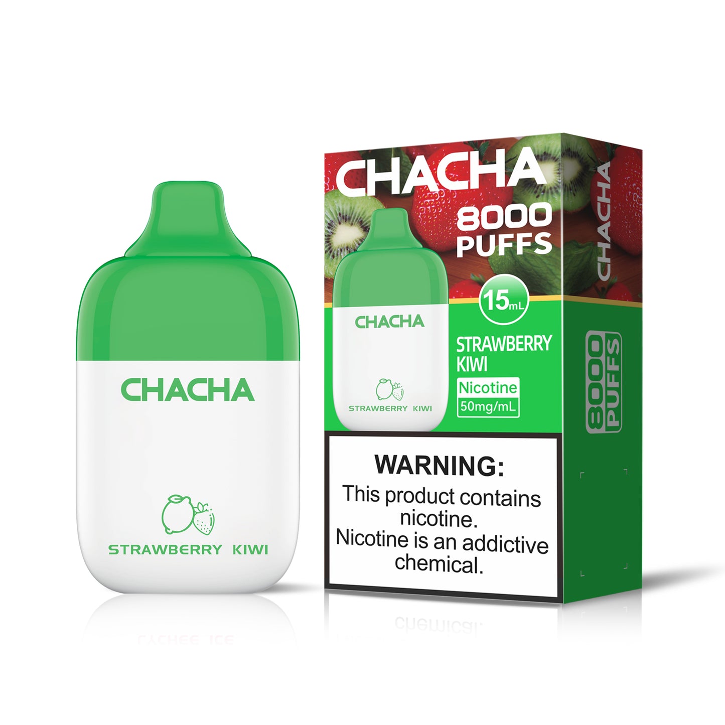CHACHA 8000 STRAWBERRY KIWI