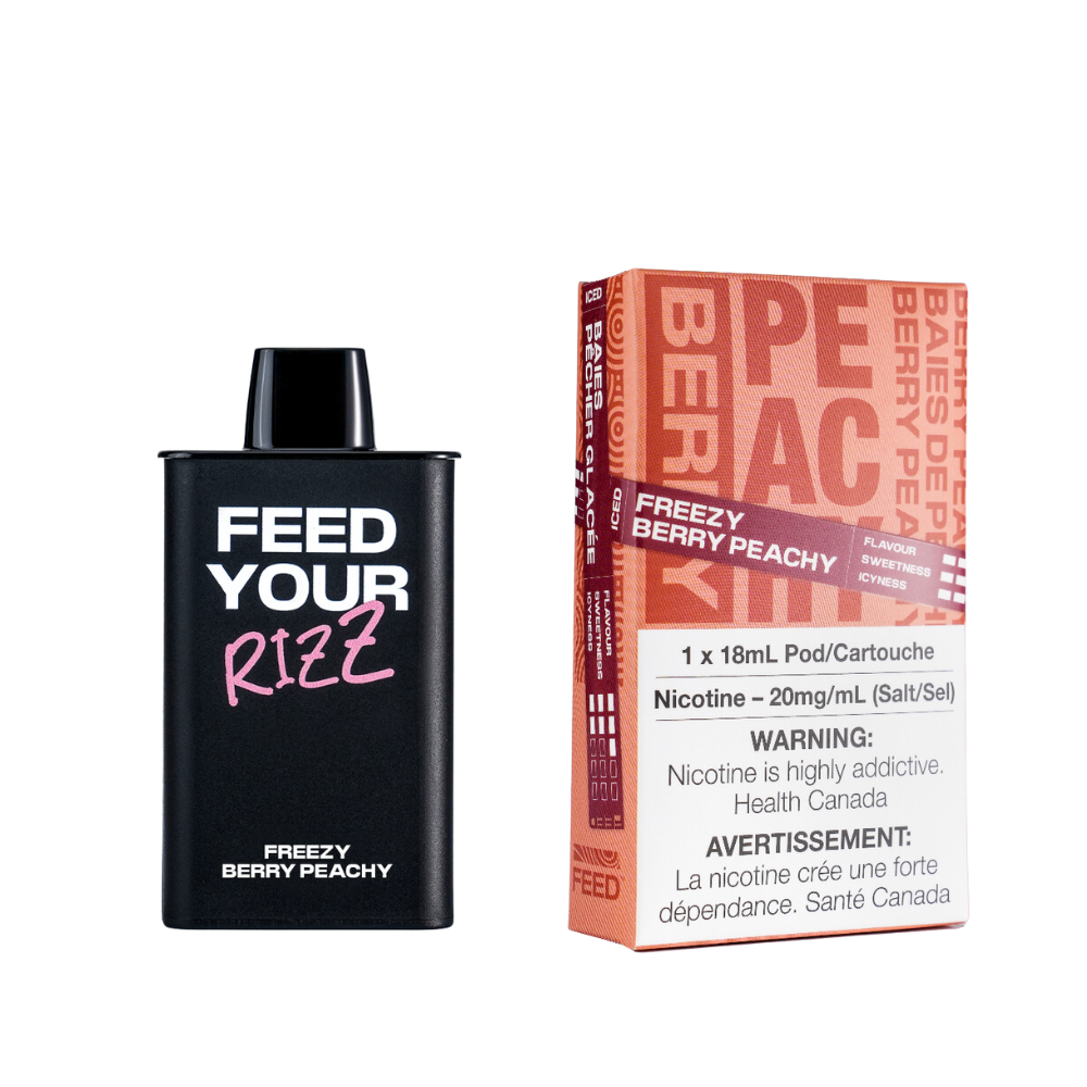 FEED 9000 Puffs FREEZY BERRY PEACHY