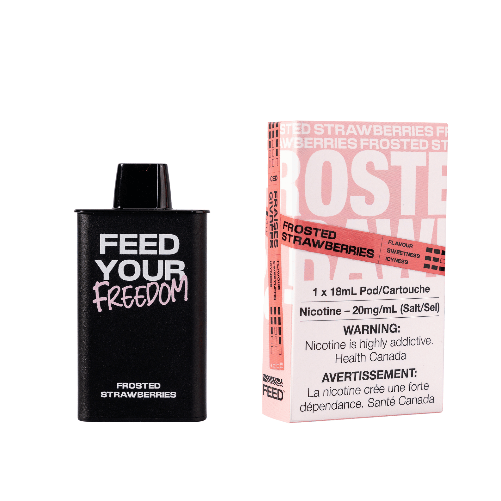 FEED 9000 Puffs FROSTED STRAWBERRIES