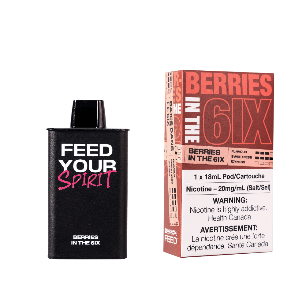 FEED 9000 Puffs BERRIES IN THE 6IX