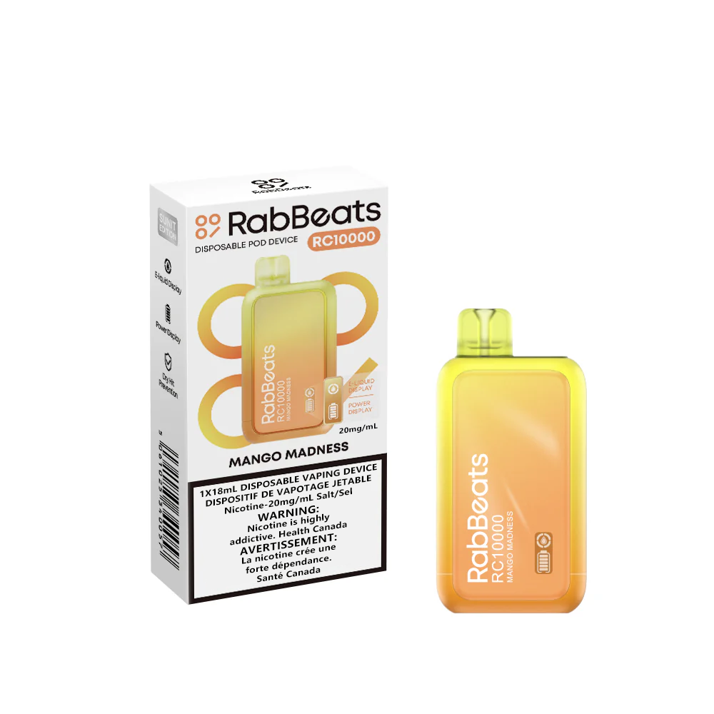 RABEATS RC10000 DISPOSABLE VAPE Mixed package(Buy Four Get Four Free)
