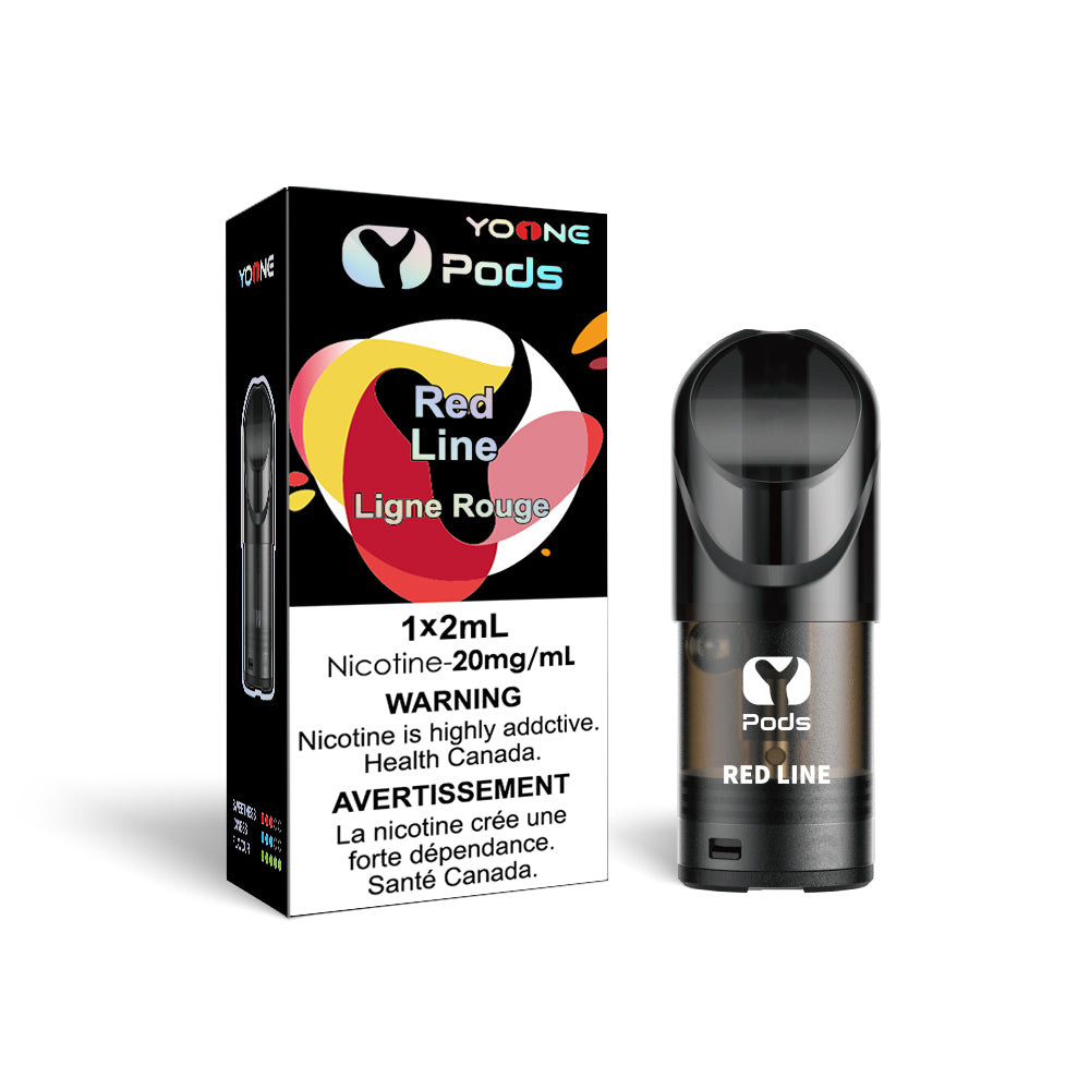YOONE Y-PODS 2% Pods  (STLTH/ZPODS/ALLO - Compatible Vape pods)(ON NEW STAMP)