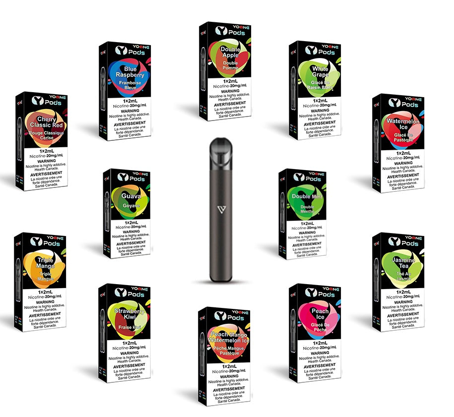 Buy 10 Get 10 Free ＋ Device YOONE Y-PODS 2% Pods (STLTH/ZPODS/ALLO – Compatible Vape pods)
