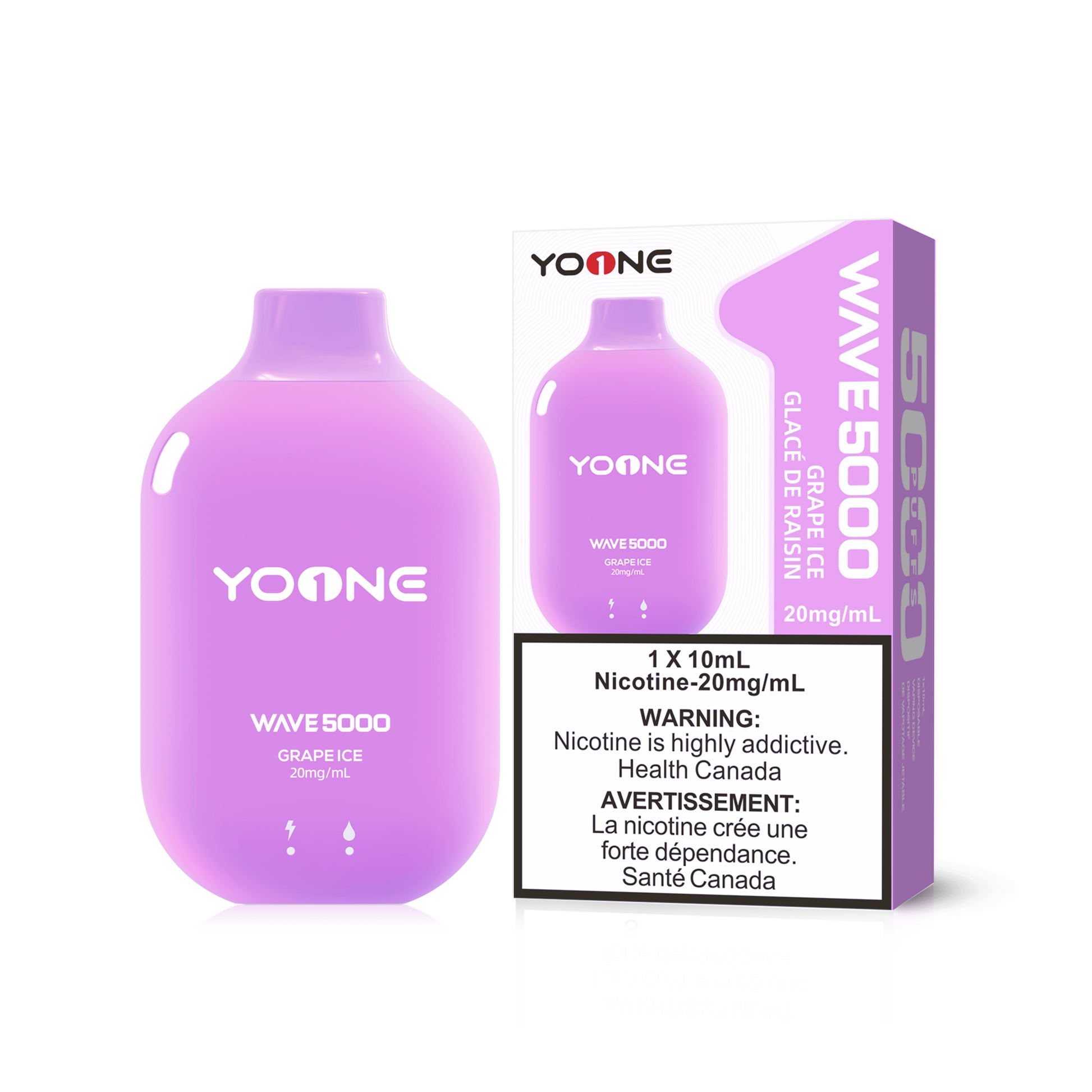 YOONE WAVE 5000 GRAPE ICE
