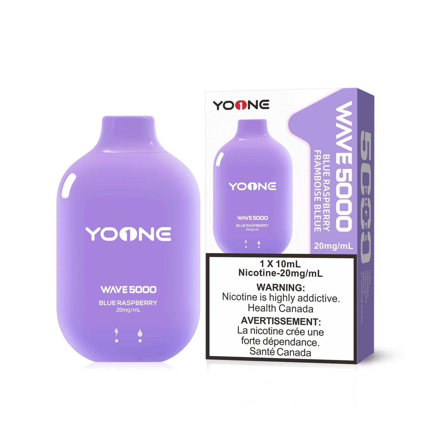 YOONE WAVE 5000 BLUE RASPBERRY