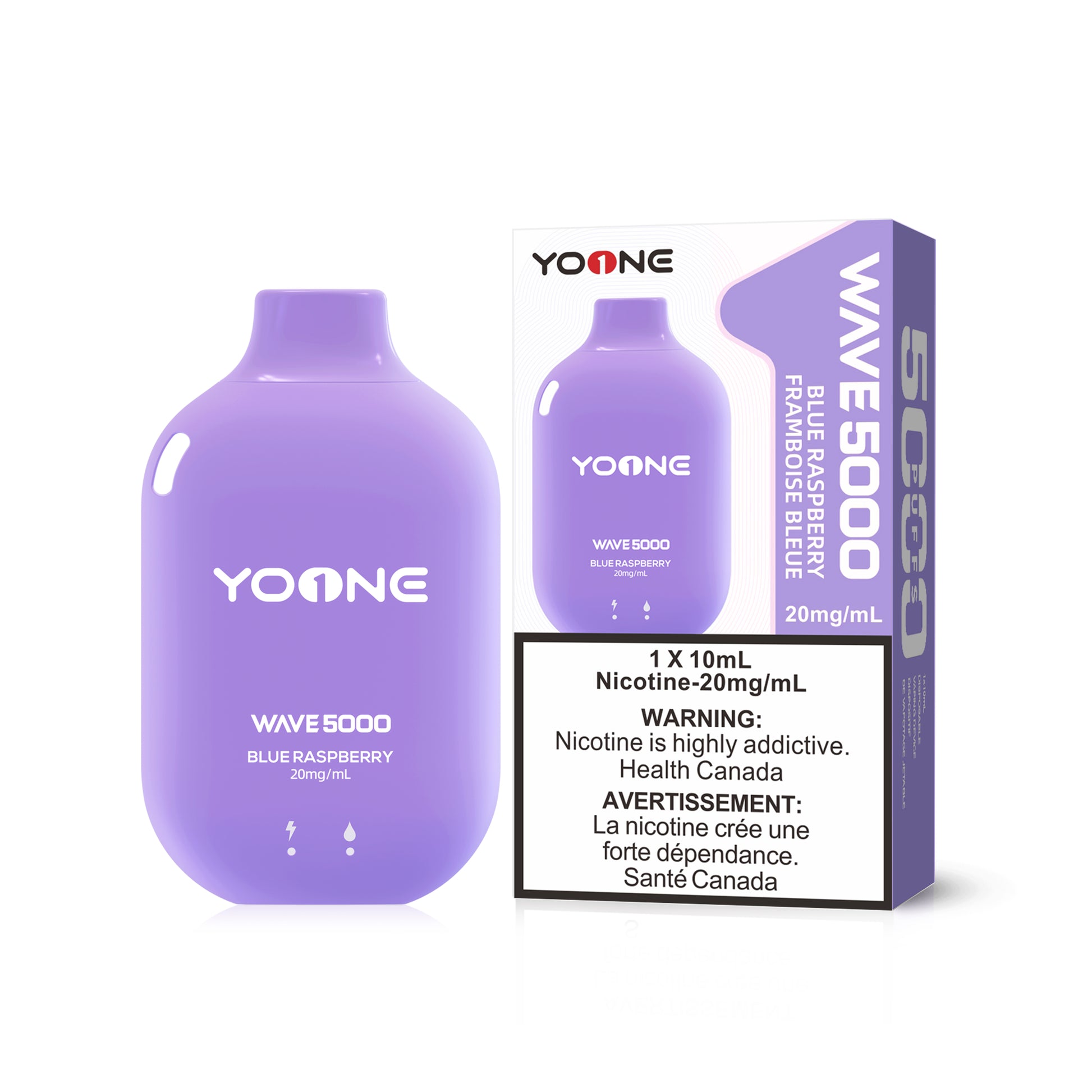YOONE WAVE 5000 BLUE RASPBERRY