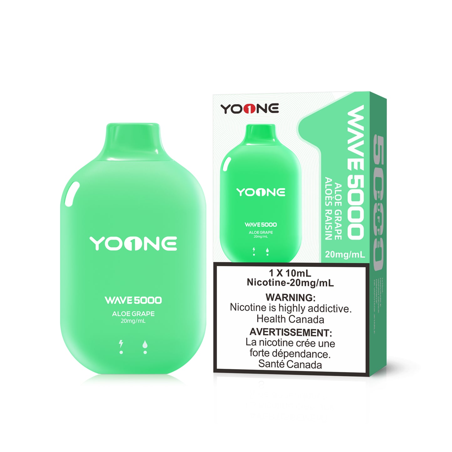 YOONE WAVE 5000 Aloe Grape